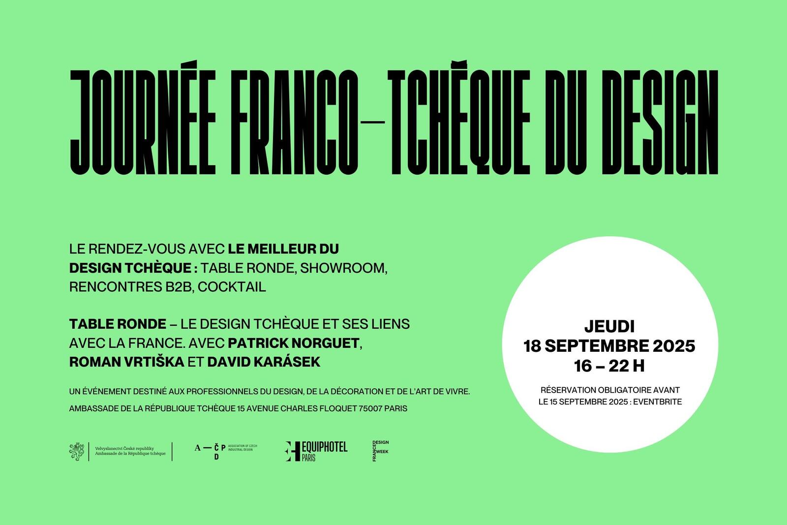 Le design tchèque de retour à Paris