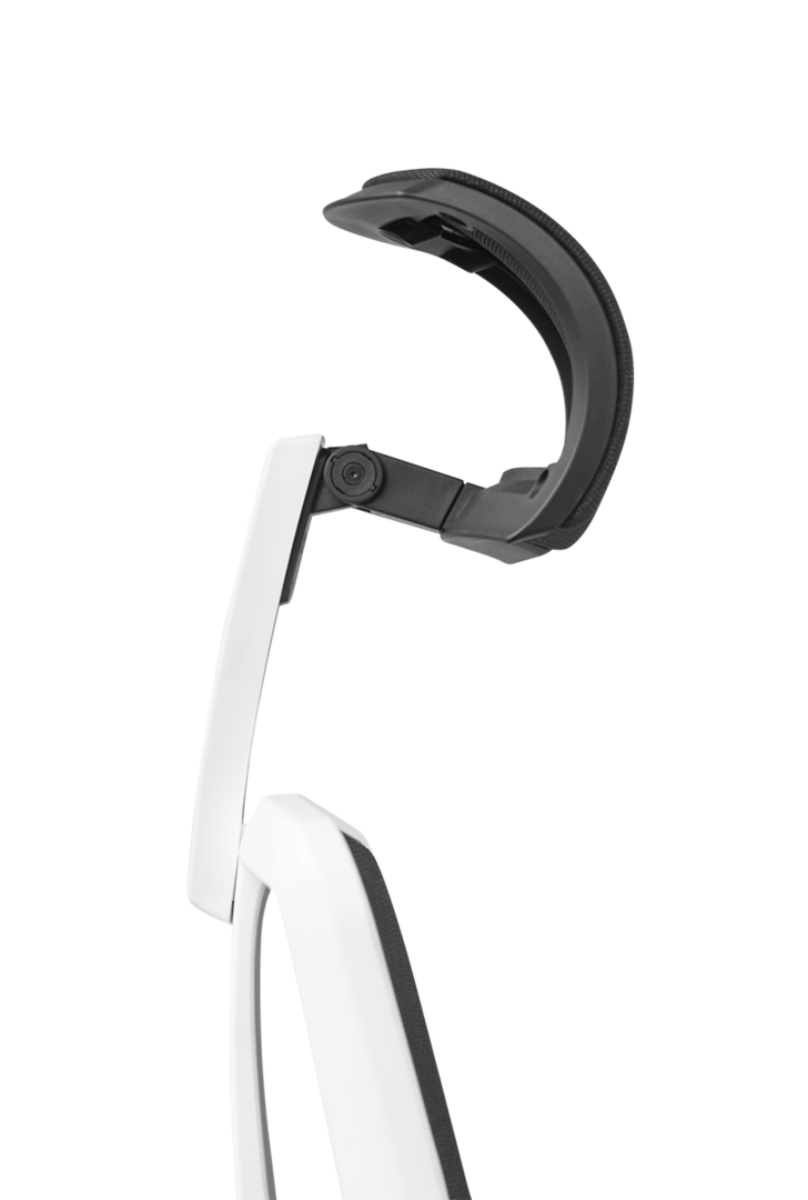 Headrest height and tilt adjustment